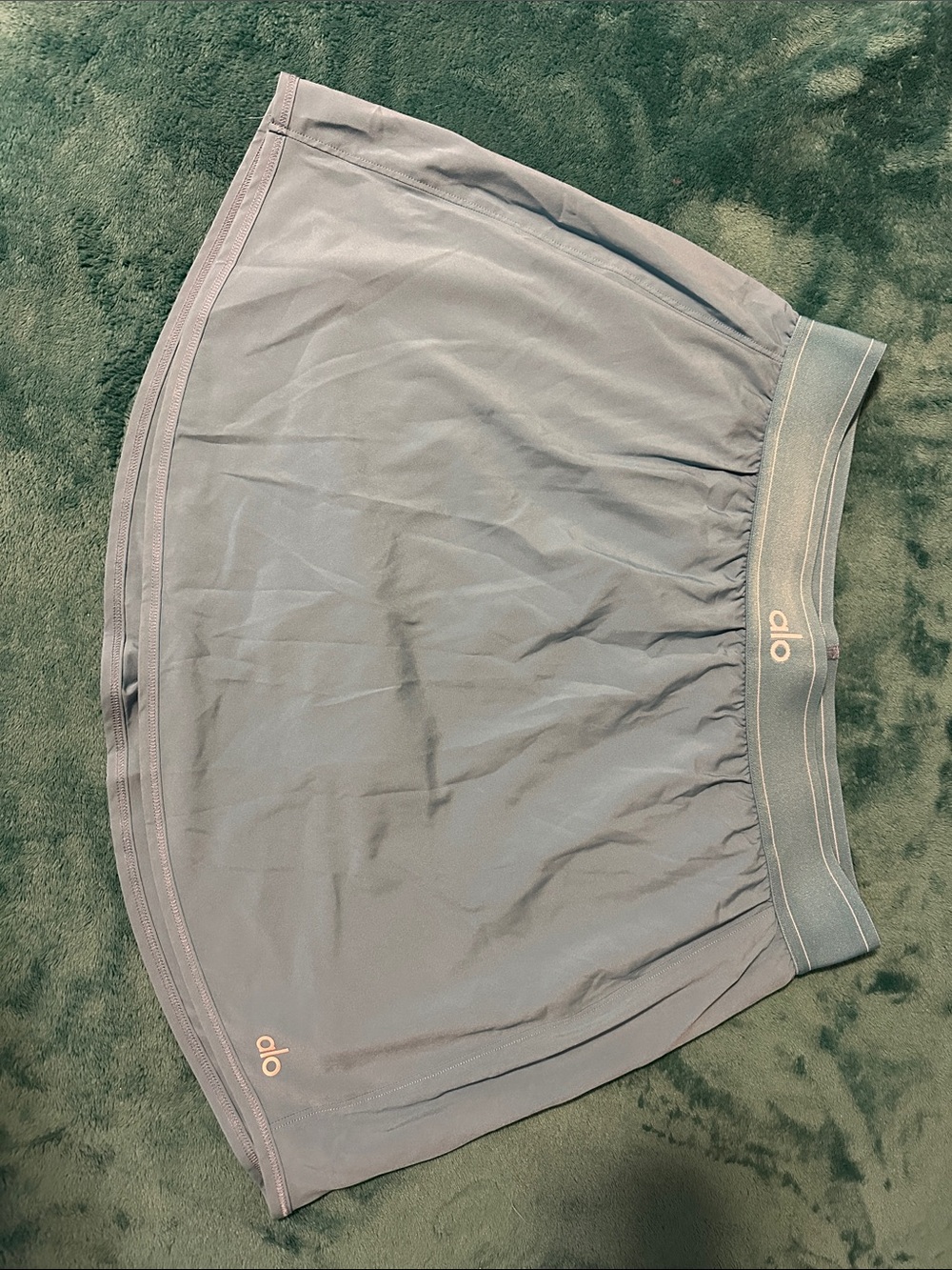 ALO Yoga Light Ocean Blue Tennis Skirt